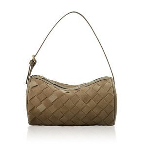 Mini Woven Leather Bag, Small Woven Handbag, Small Clutch Purses, ^-^